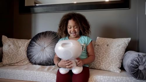 Misa Pink Next Generation KidSafe Certified Programmable Family Robot, Multi Function Smart Home Educational Walking Robot Toy, STEM Smart Learning Companion, Multilingual AI Personal Assistant, Gift
