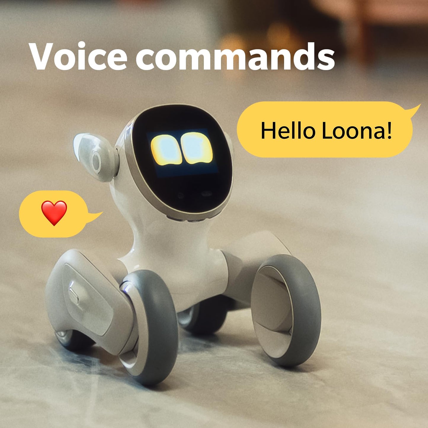 Loona: The Most Advanced Smart Robot Pet Dog - Chat GPT Enabled with Voice Command & Gesture Recognition - Top Boys and Girls Gifts for 2024 - Perfect Companion for Your Son or Daughter